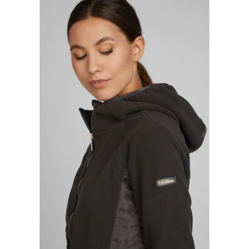 Eskadron Ladies Zip Fleece Jacket Fanatics AW23 - Basalt Grey-4